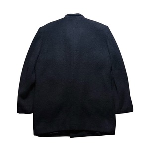 AD1988 COMME des GARCONS HOMME black tweed tailored jacket
