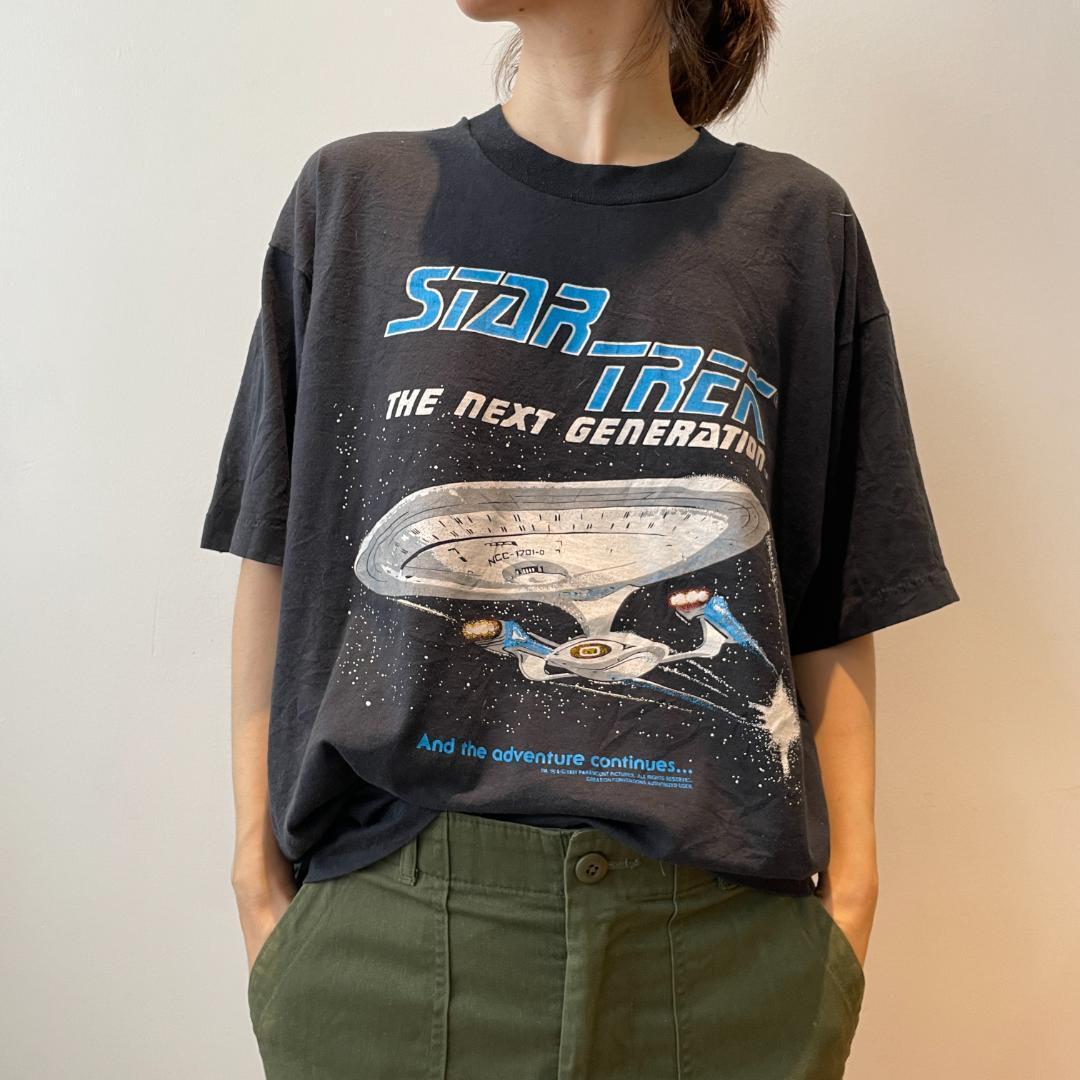 【9030】ヴィンテージ 映画 Tシャツ 1991年 XL スタートレック | ビンテージ雑貨 家と外で powered by BASE