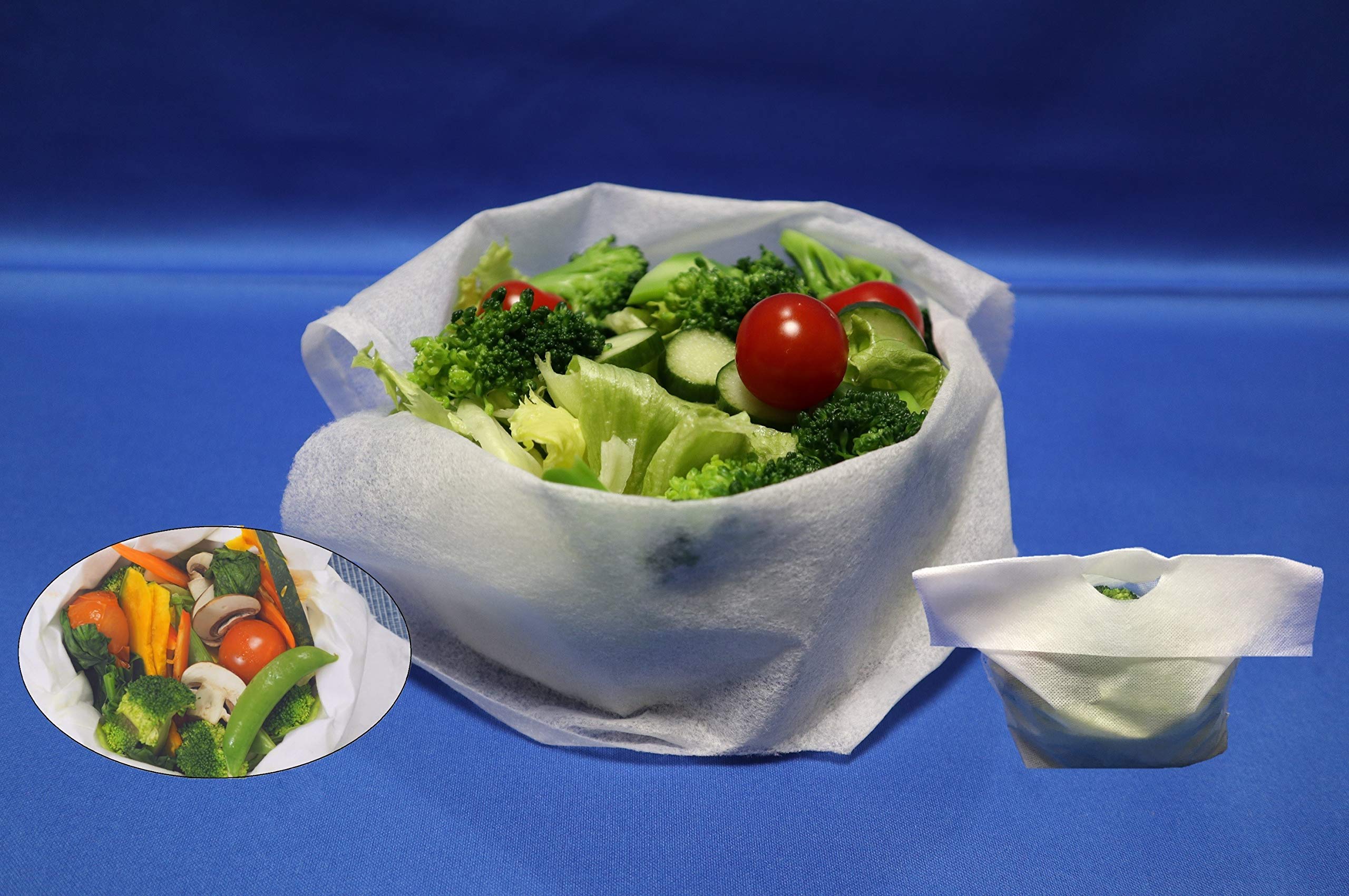 「野菜 蒸せますよ」ベジタブルスチームバッグ 10枚入 日本製 蒸し器 蒸し袋 野菜蒸し 蒸し野菜 (2023年10月日本テレビ「ヒルナンデス」で紹介されました) (読売新聞夕刊で紹介されました)