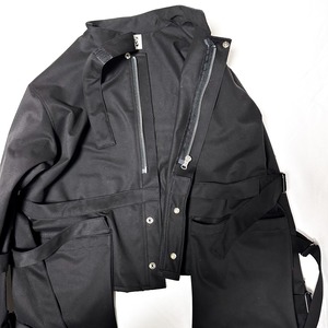 UNFINISHEDボンテージダウンベルトジャケット24015