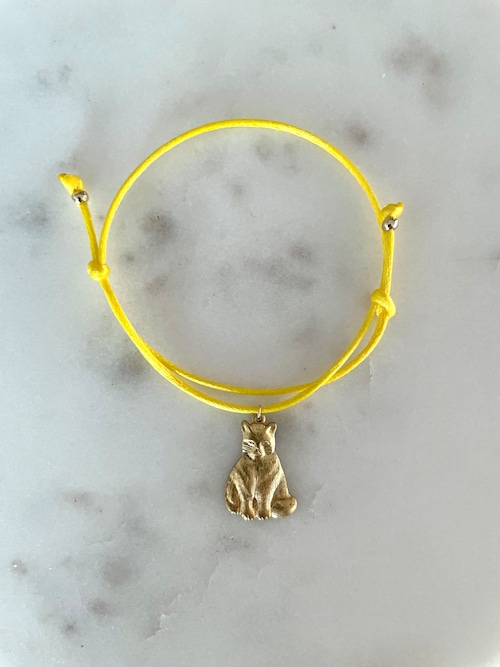 【仏像風猫】ブレスレット