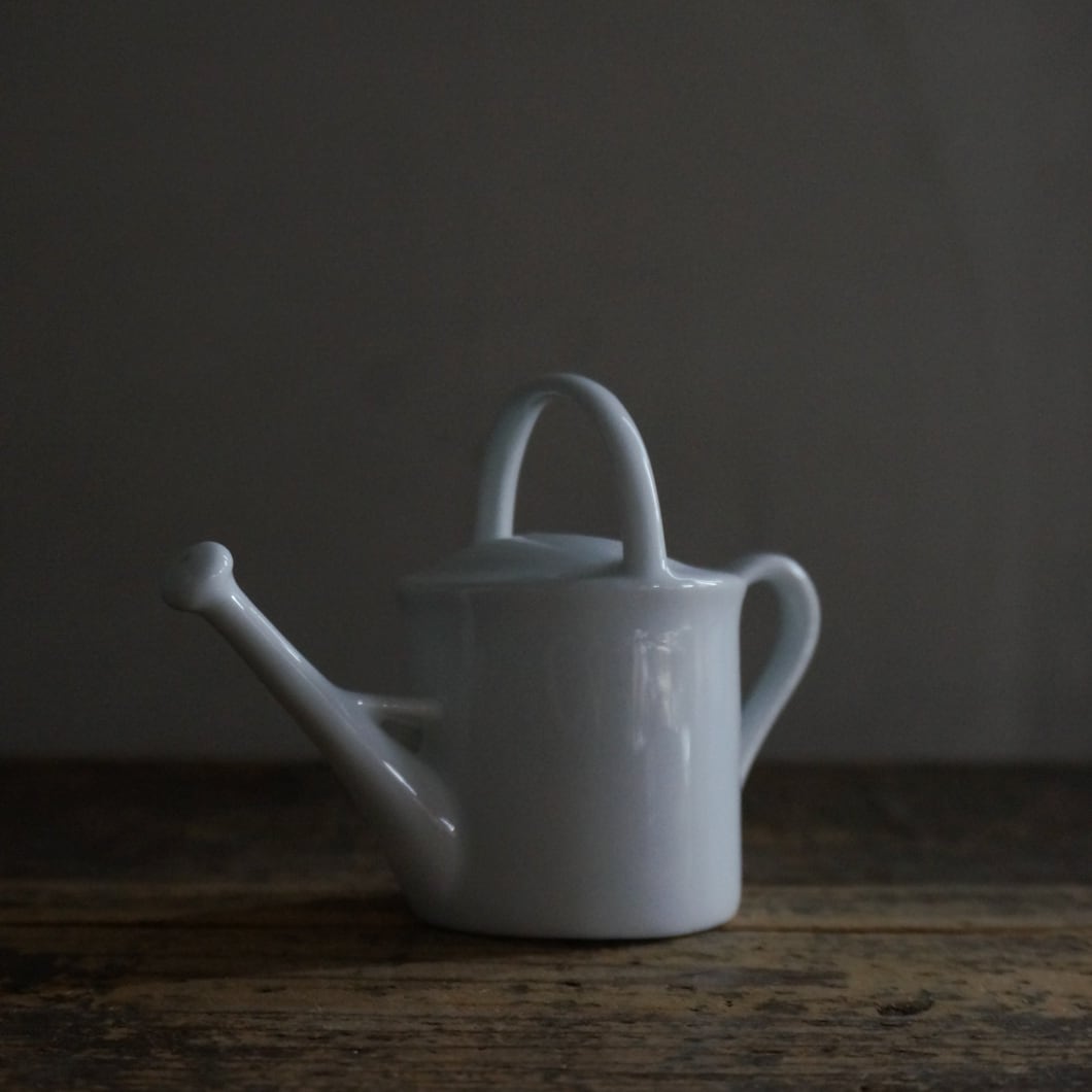 古い国産の白磁ジョウロ | Konishi Koffee web shop
