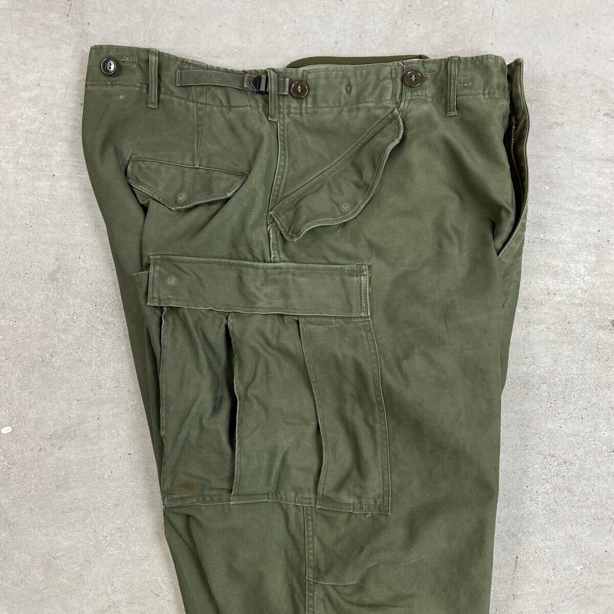 50年代 U.S.ARMY 米軍実品 M-51 フィールドパンツ メンズW35相当 古着