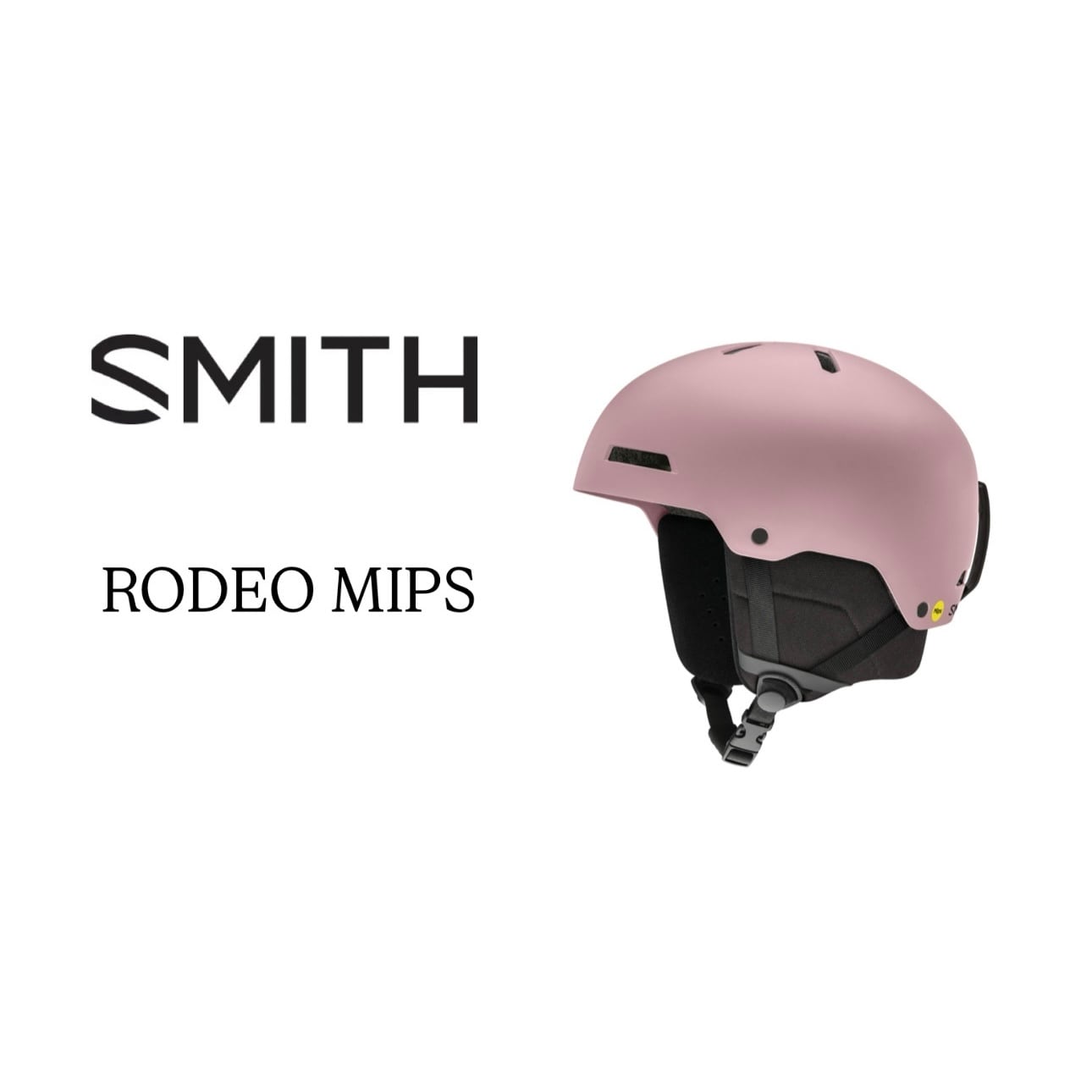 25-26モデル . SMITH . 『 RODEO MIPS 』Matte Fatigue Green スミス