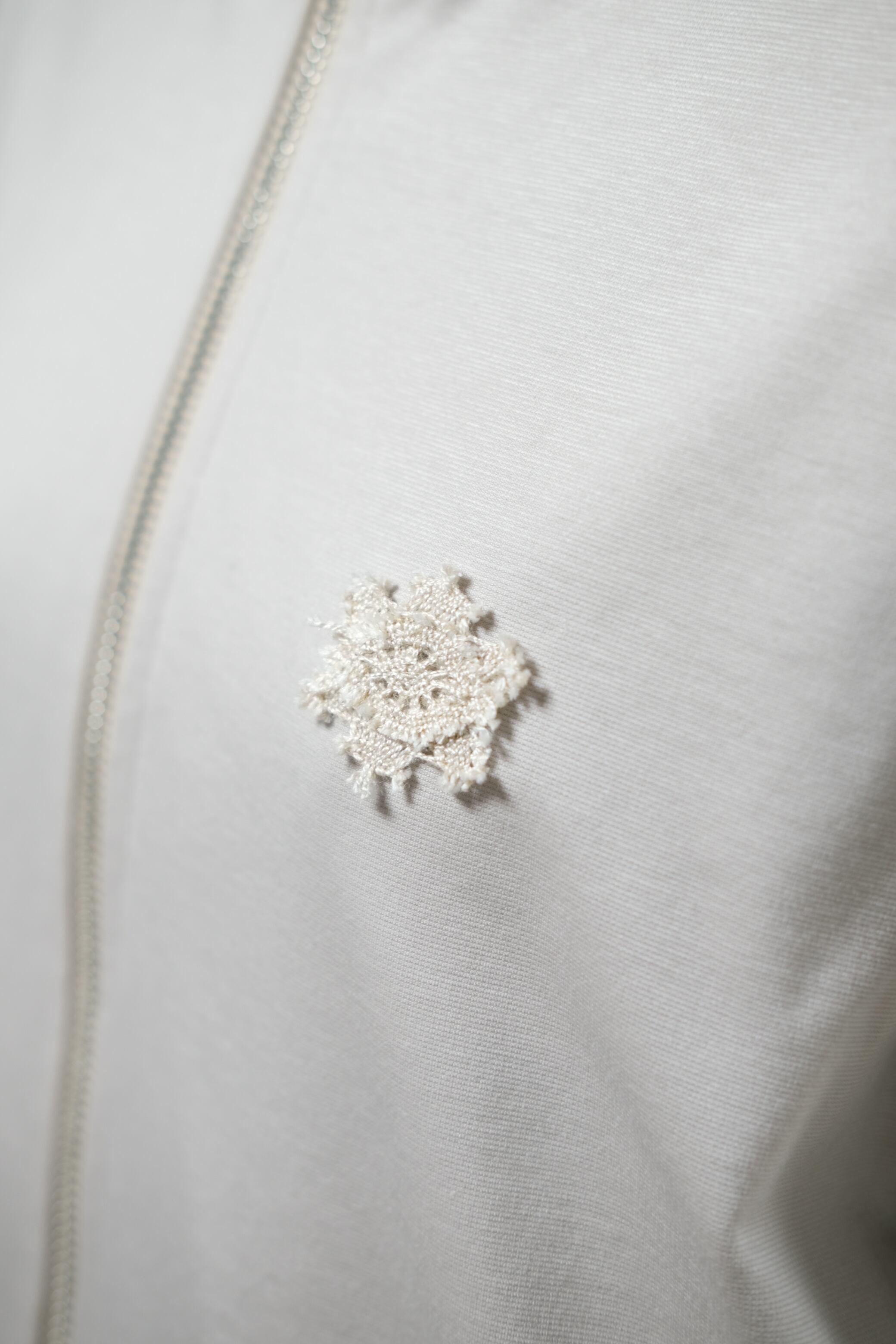 Tanaka Daisuke】cotton lace line jacket | loop