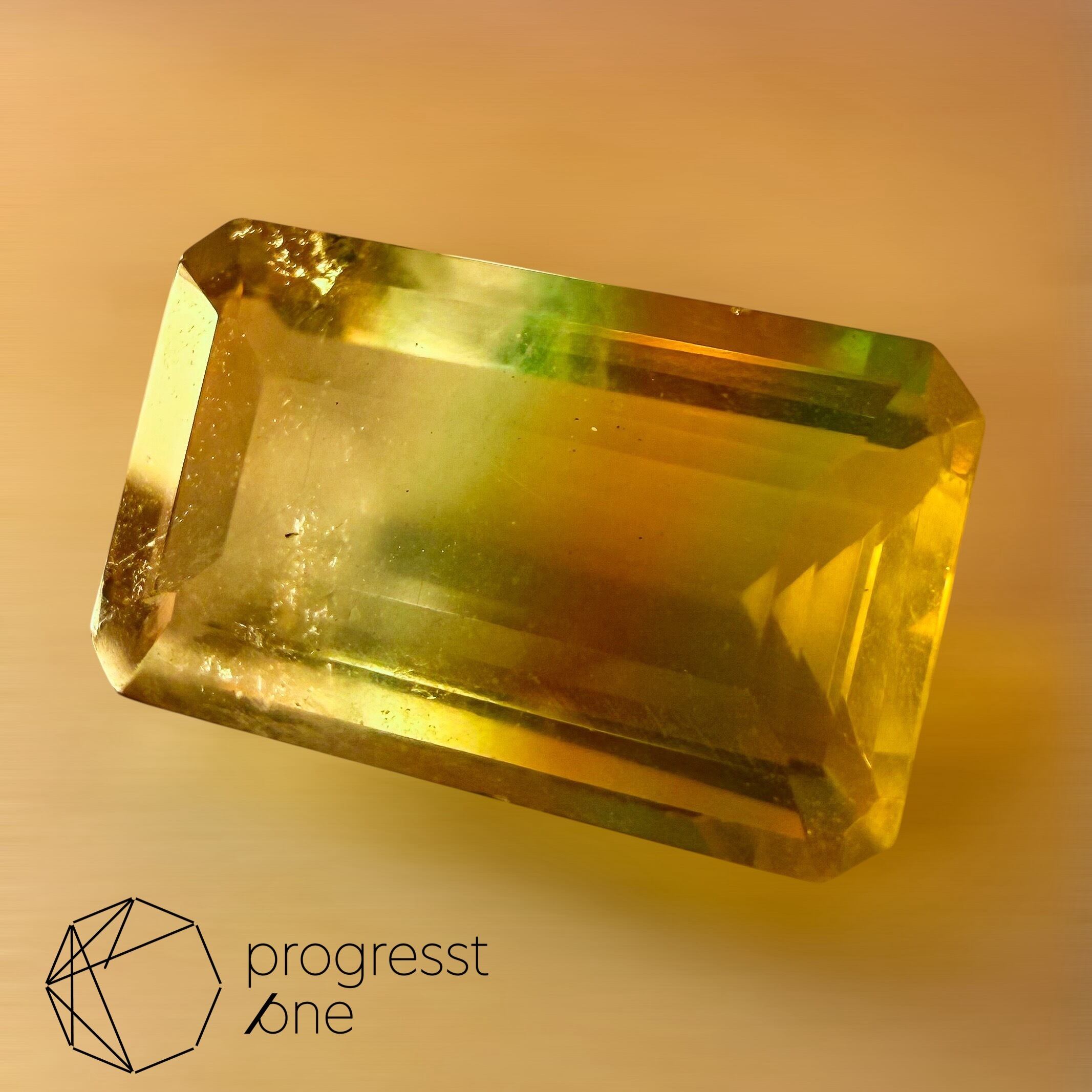 レインボー入り グリーン フローライト レインボーフローライト5.00ct | progresstone