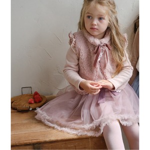 冬レギンス付き蝶結びスカート