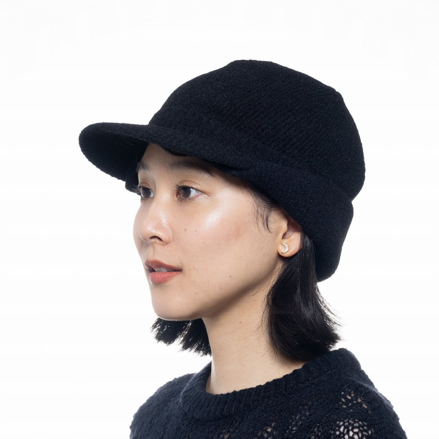 2025秋冬】ソフトモールニットキャスケット｜キャスケット帽 | 【公式