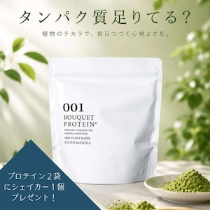ブーケプロテイン500g 【プロテイン２袋＋シェイカー１個プレゼント！】体に届くおいしい健康