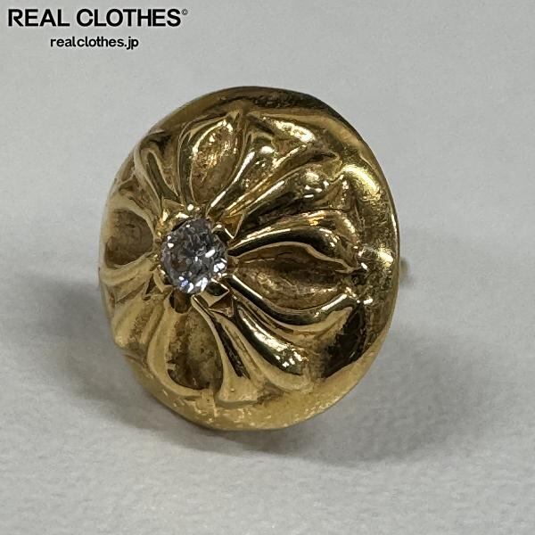 CHROMEHEARTSクロムハーツ 22K 1ダイヤ ピアス