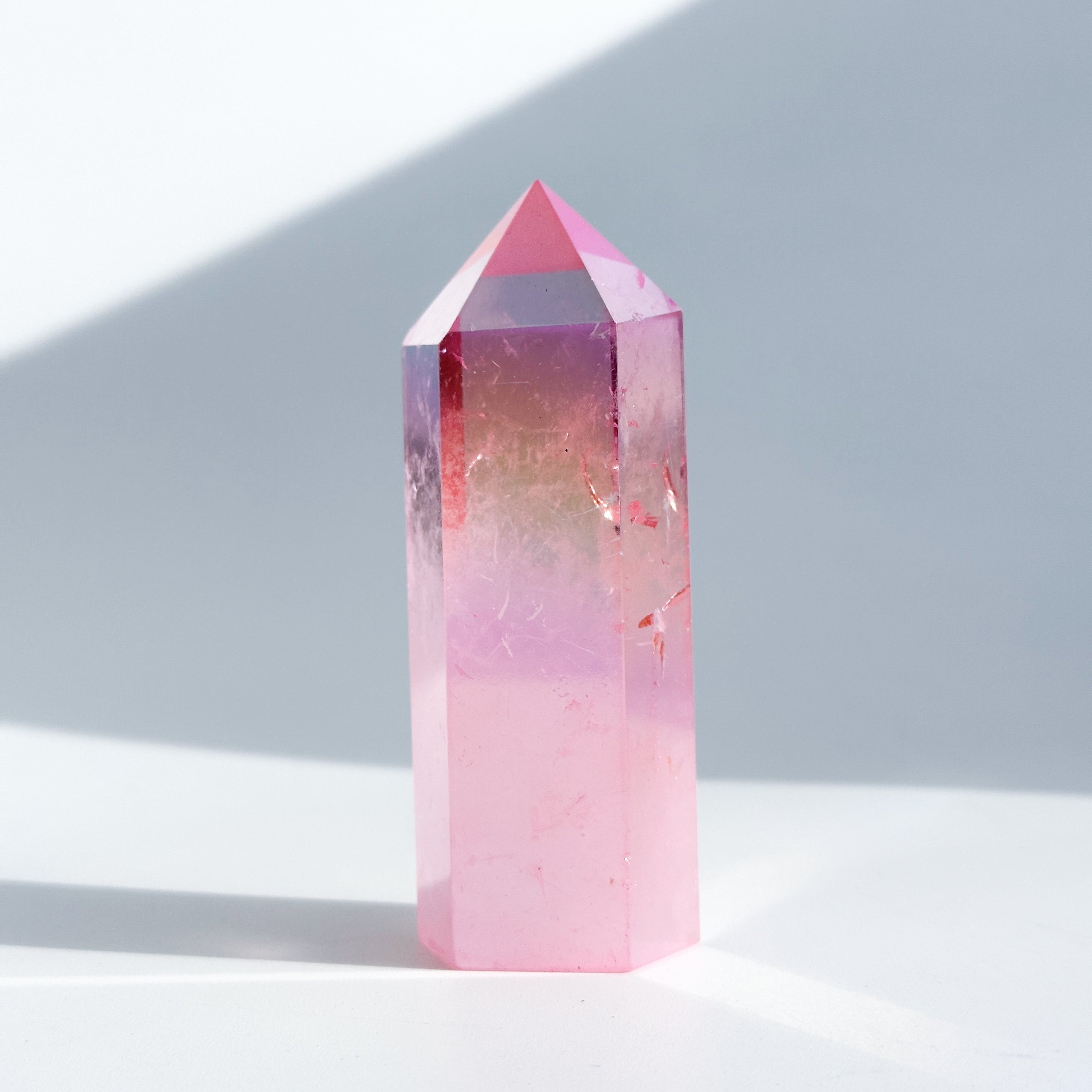 ピンクオーラクォーツ タワー42◇ Pink Aura Quartz ◇天然石・鉱物