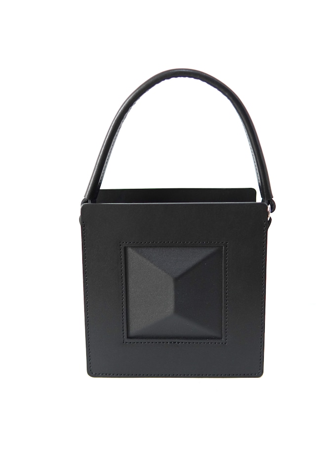 KENTO HASHIGUCHI / molding tile handbag black