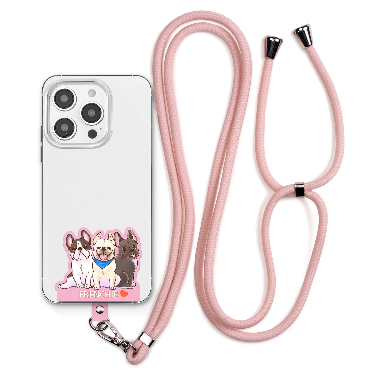 フレンチブルドッグ 【笑顔が楽しく可愛いわんこイラスト】 スマホ