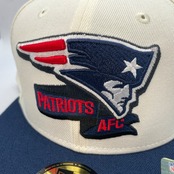 NEW ERA 59FIFTY/5950 NFL ニューイングランド・ペイトリオッツ AFC【海外商品】
