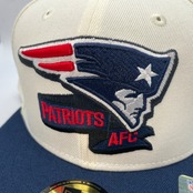 NEW ERA 59FIFTY/5950 NFL ニューイングランド・ペイトリオッツ　AFC　海外入荷