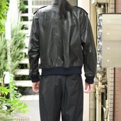 BURMA RUN leather flight jacket