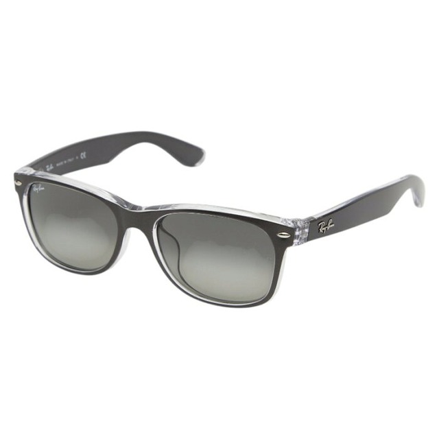 レイバン ニューウェイファーラー サングラス RB2132-F グレー プラスチック レディース Ray-Ban 【中古】