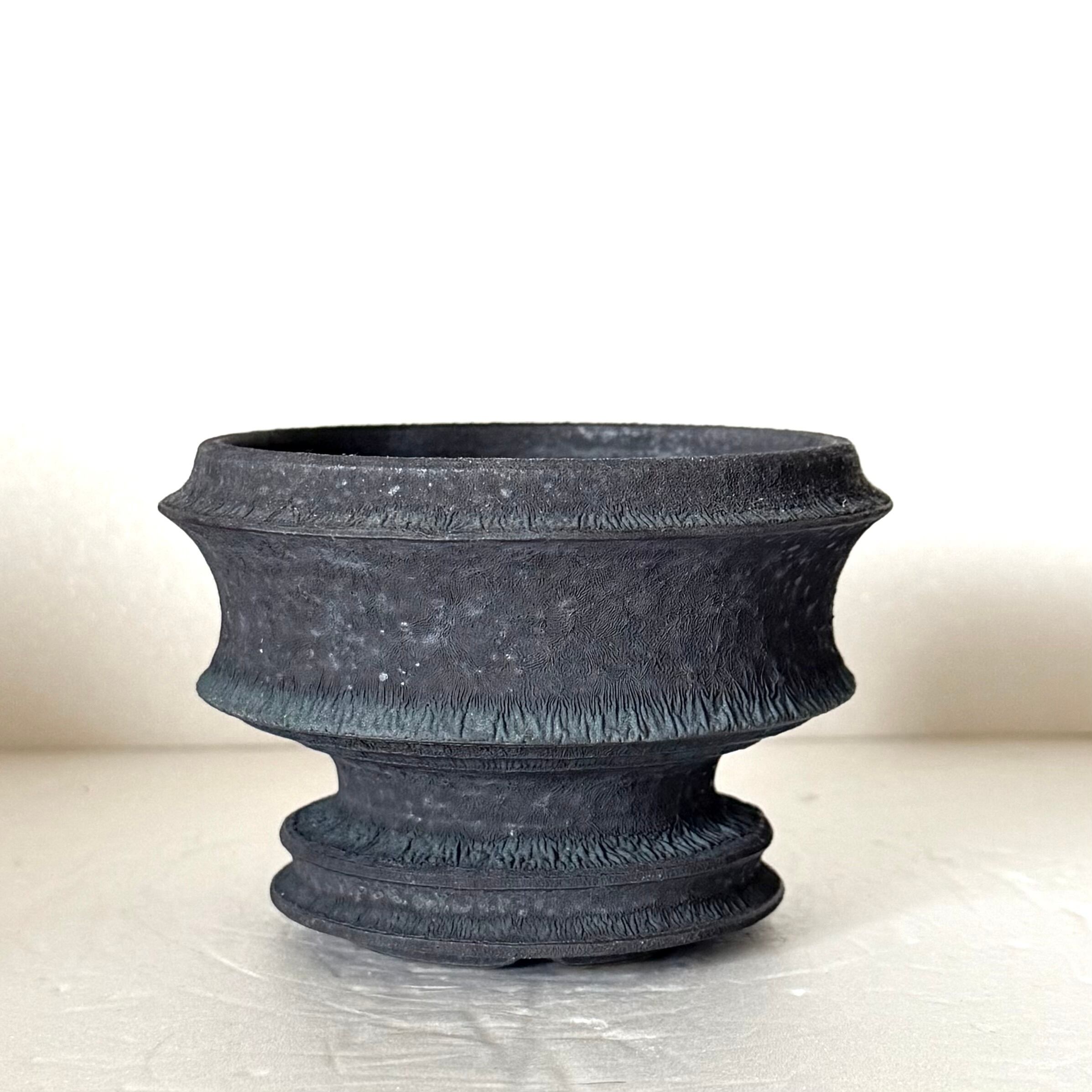 W051植木鉢多肉塊根観葉植物ハンドメイド陶器陶芸 アガベサボテン