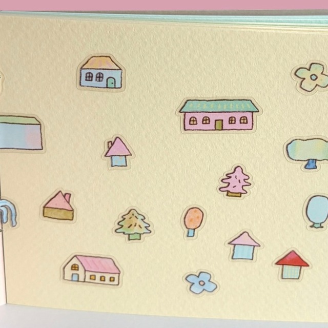 greenyeveryday 〔sticker -village-〕