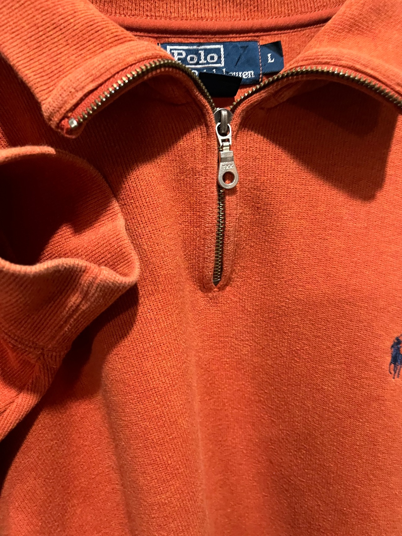 90's Polo Ralph Lauren Half-Zip Sweater【L】
