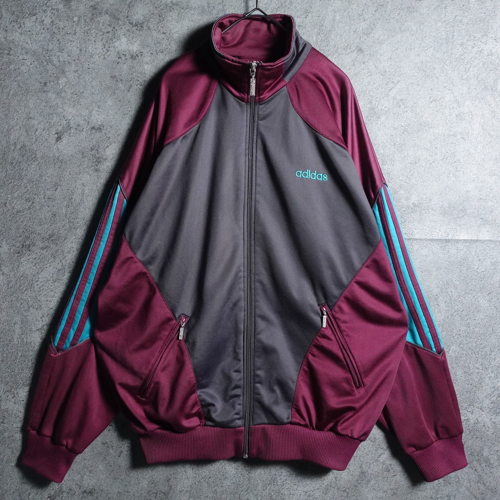 80s “adidas” Multicolor Track Jacket