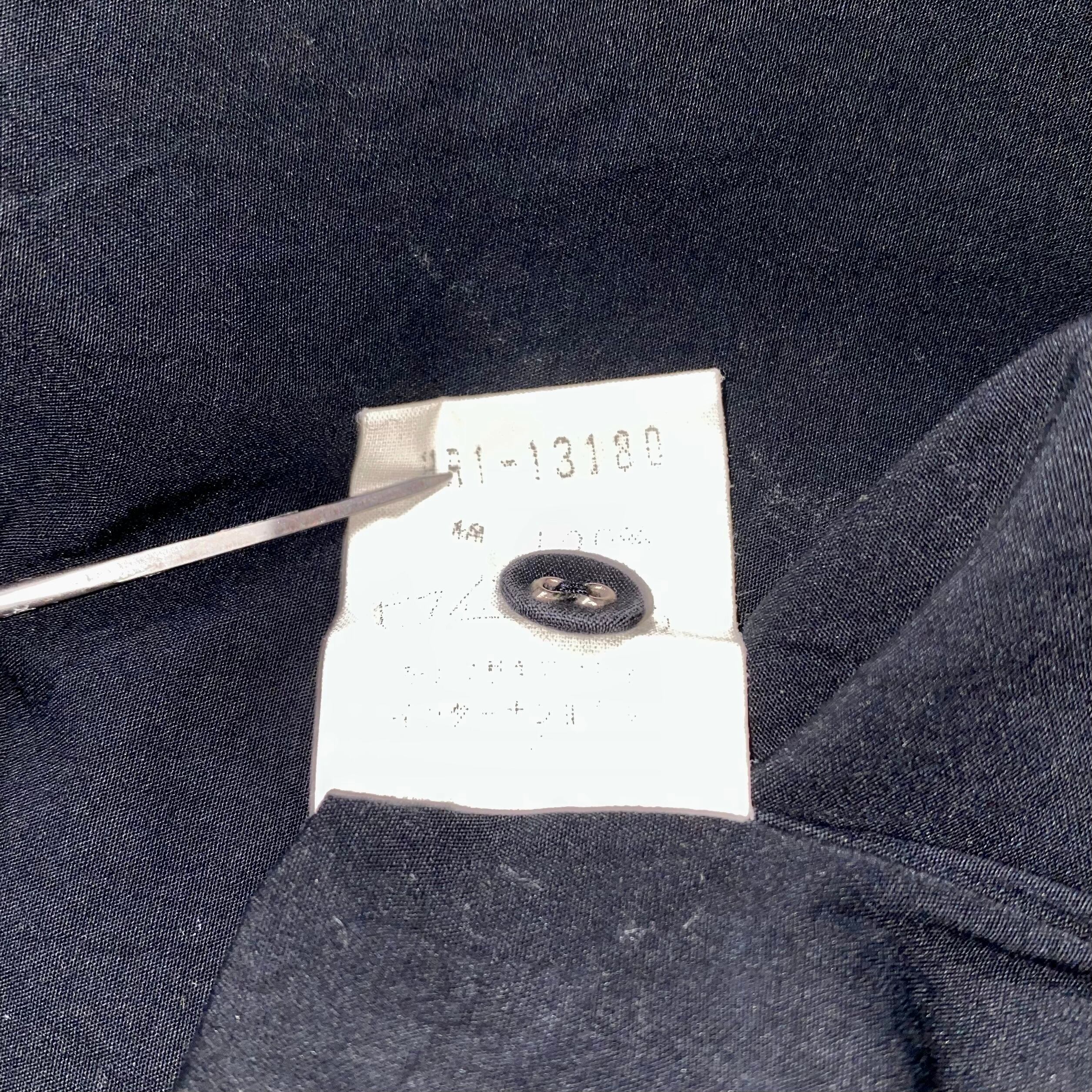 vintage MASAKI MATSUSHIMA crepe cotton shirt | NOIR ONLINE