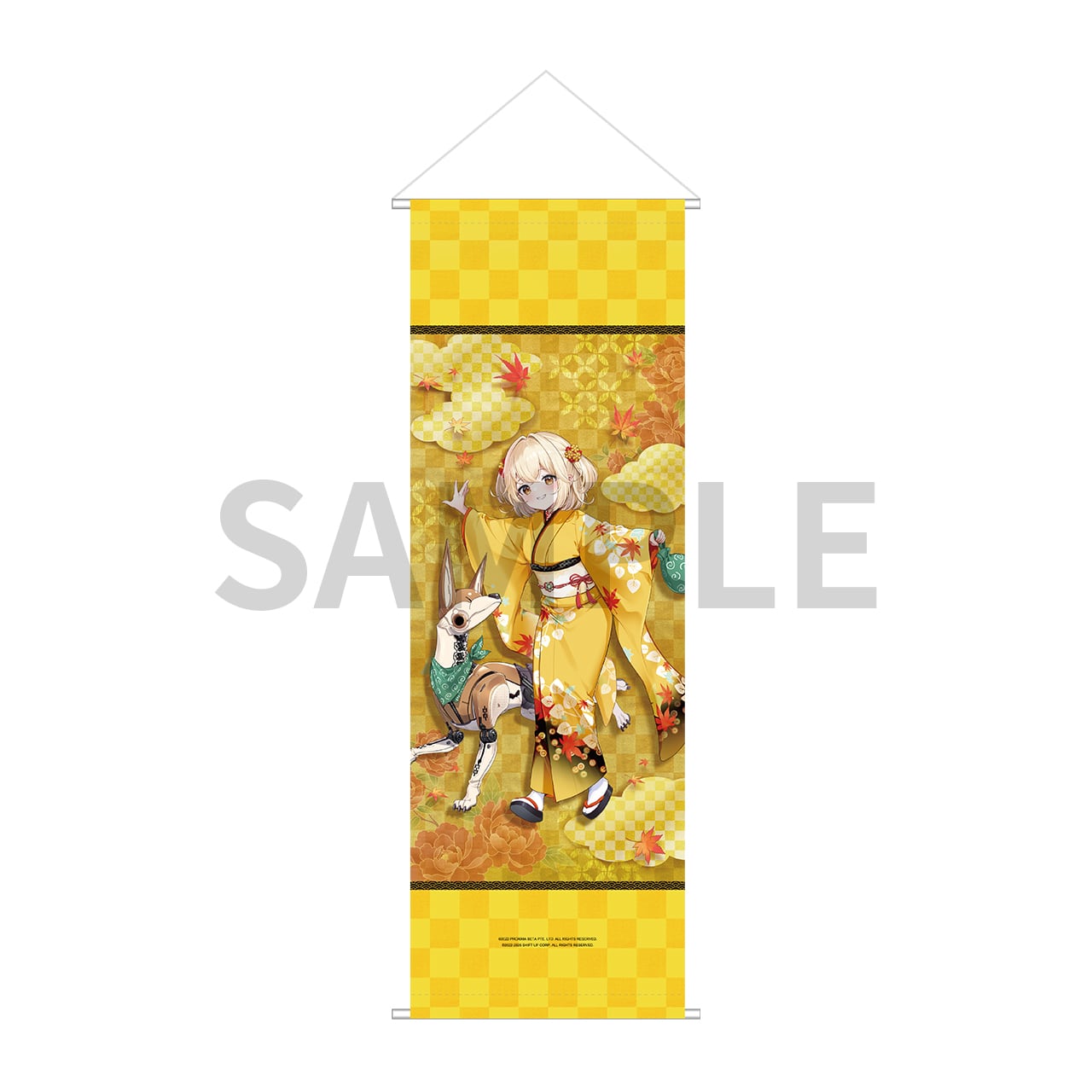 NIKKE 掛け軸風タペストリー リター(NIKKE in 京都 はんなりスタンプ回遊旅)