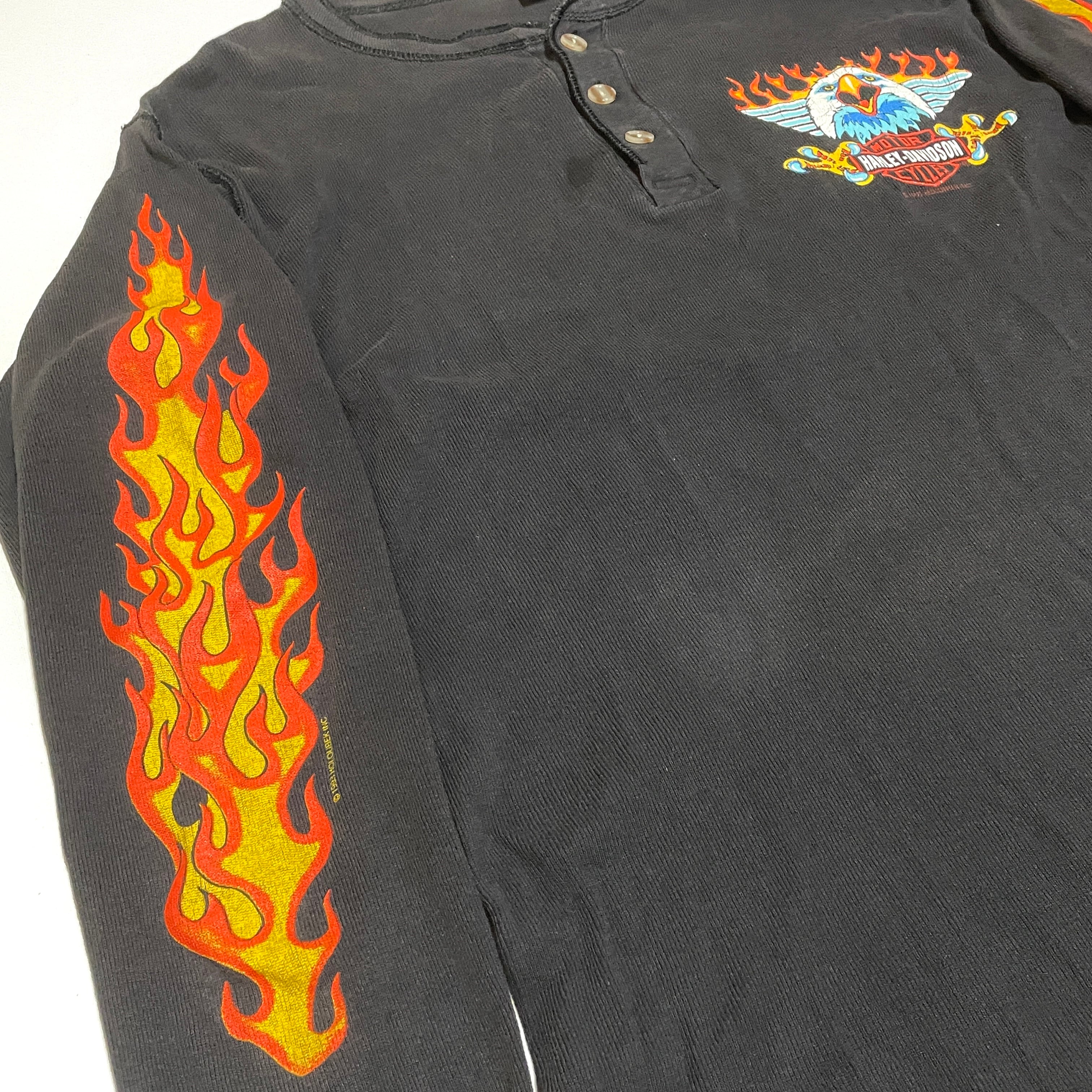 90s ハーレーダビッドソン ヴィンテージ ロンT 長袖Tシャツ 90s ハーレーダビッドソン ヴィンテージ ロンT 長袖Tシャツ