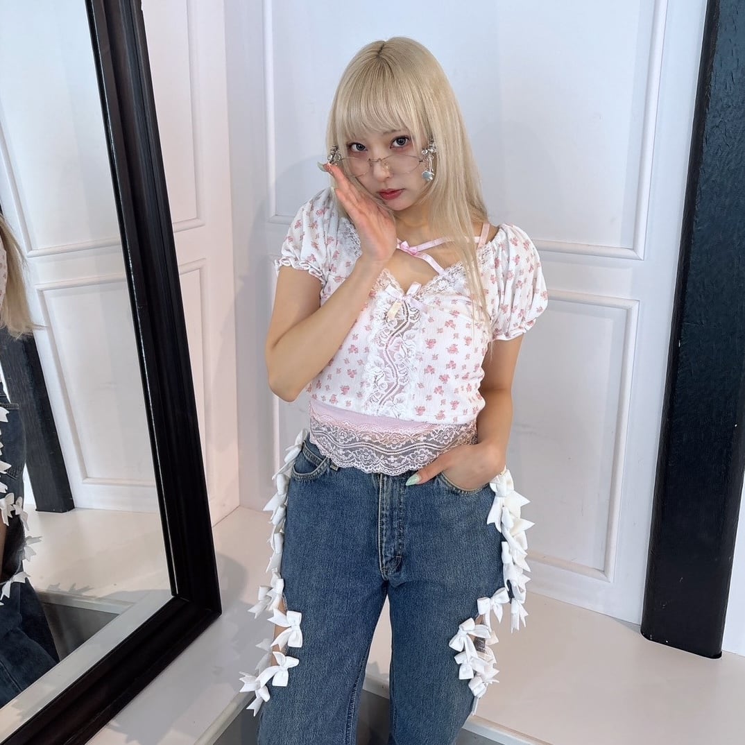 フラワーレーストップス | lilLilly official webstore