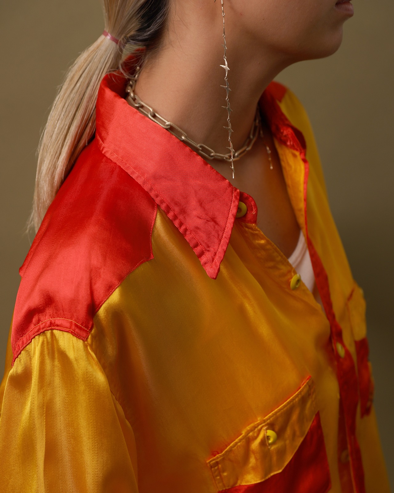 1940's Unknown / Silk Cowboy Shirt