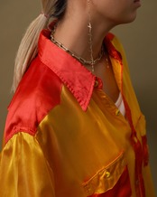 1940's Unknown / Silk Cowboy Shirt