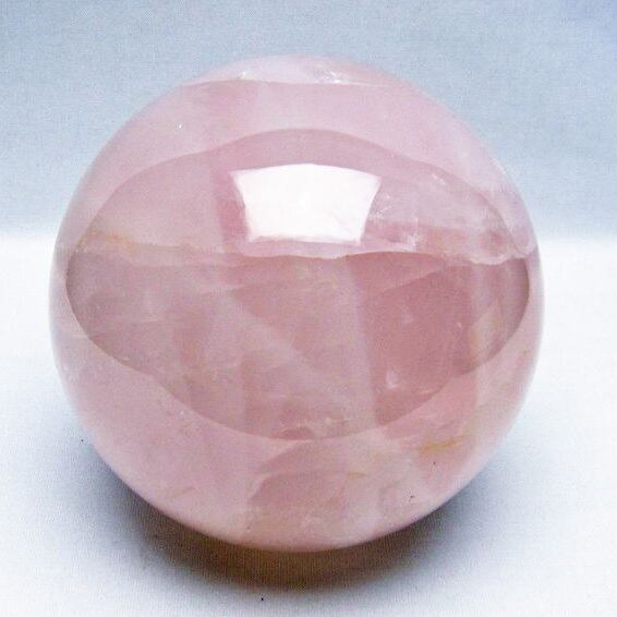 2.2Kg ローズクォーツ 丸玉 スフィア 117mm 一点物 161-691