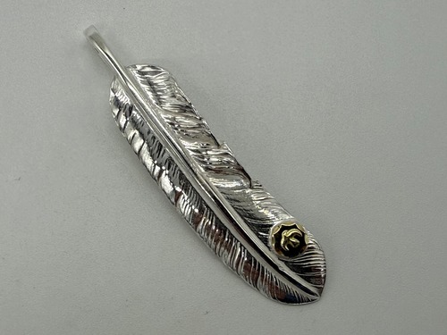 ゴローズ　新品　金メタル付特大フェザー左　現行11.73g