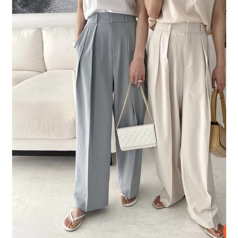 3colorsワイドパンツ