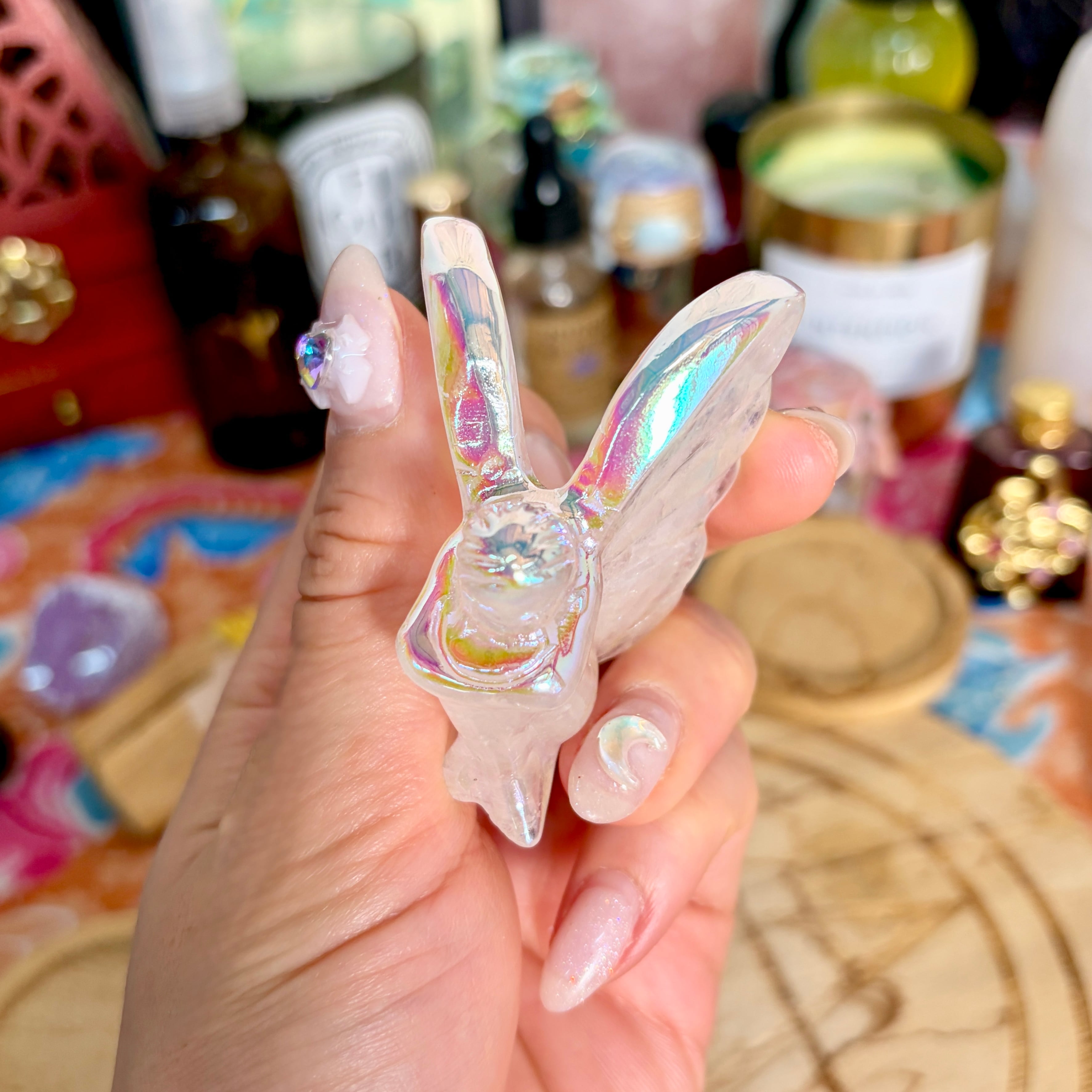 魔女の祭壇】フェアリー・オーラクリスタル（水晶）A | クリスタルと
