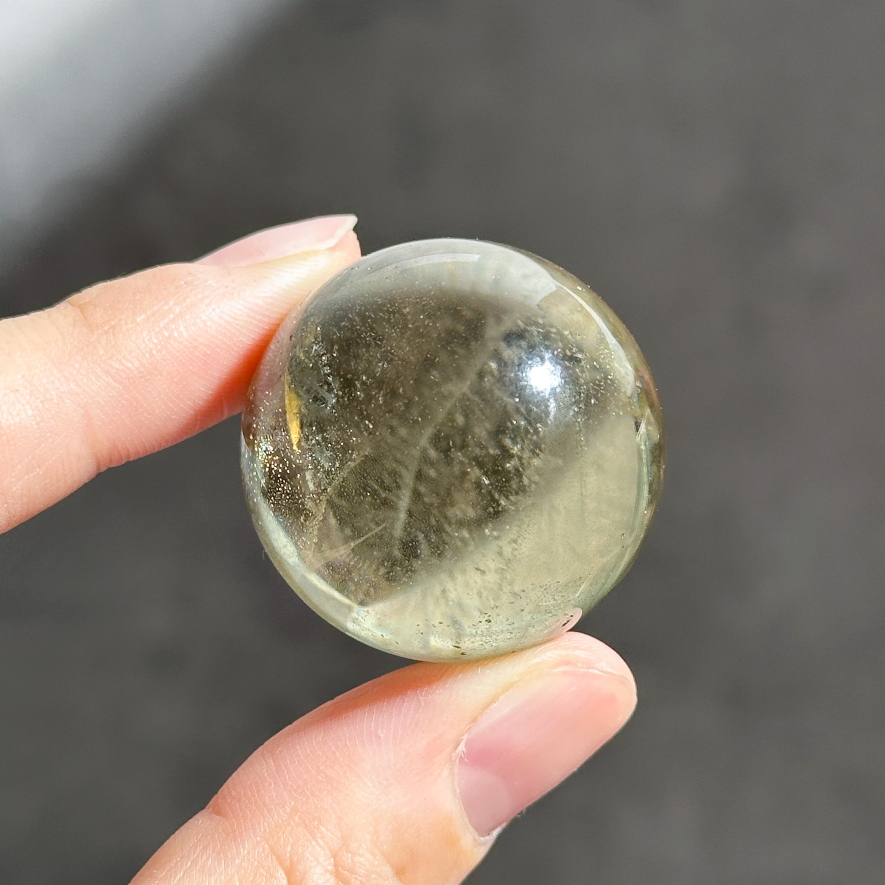 シトリン（黄水晶） スフィア31◇ Citrine ◇ 天然石・鉱物