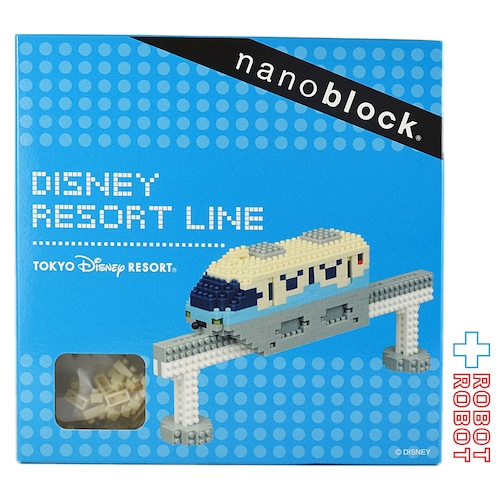 東京ディズニーリゾート ナノブロック ディズニーリゾートライン 未開封