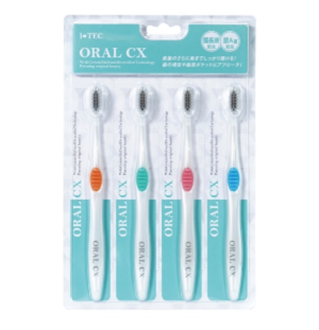[国内発送]ORAL CX 歯ブラシ 4本セット