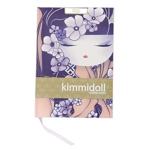 KIMMIDOLL ジャーナルノート おしゃれ かわいい 輸入雑貨 文房具 こけし人形 キミドール チズル(KS1005)