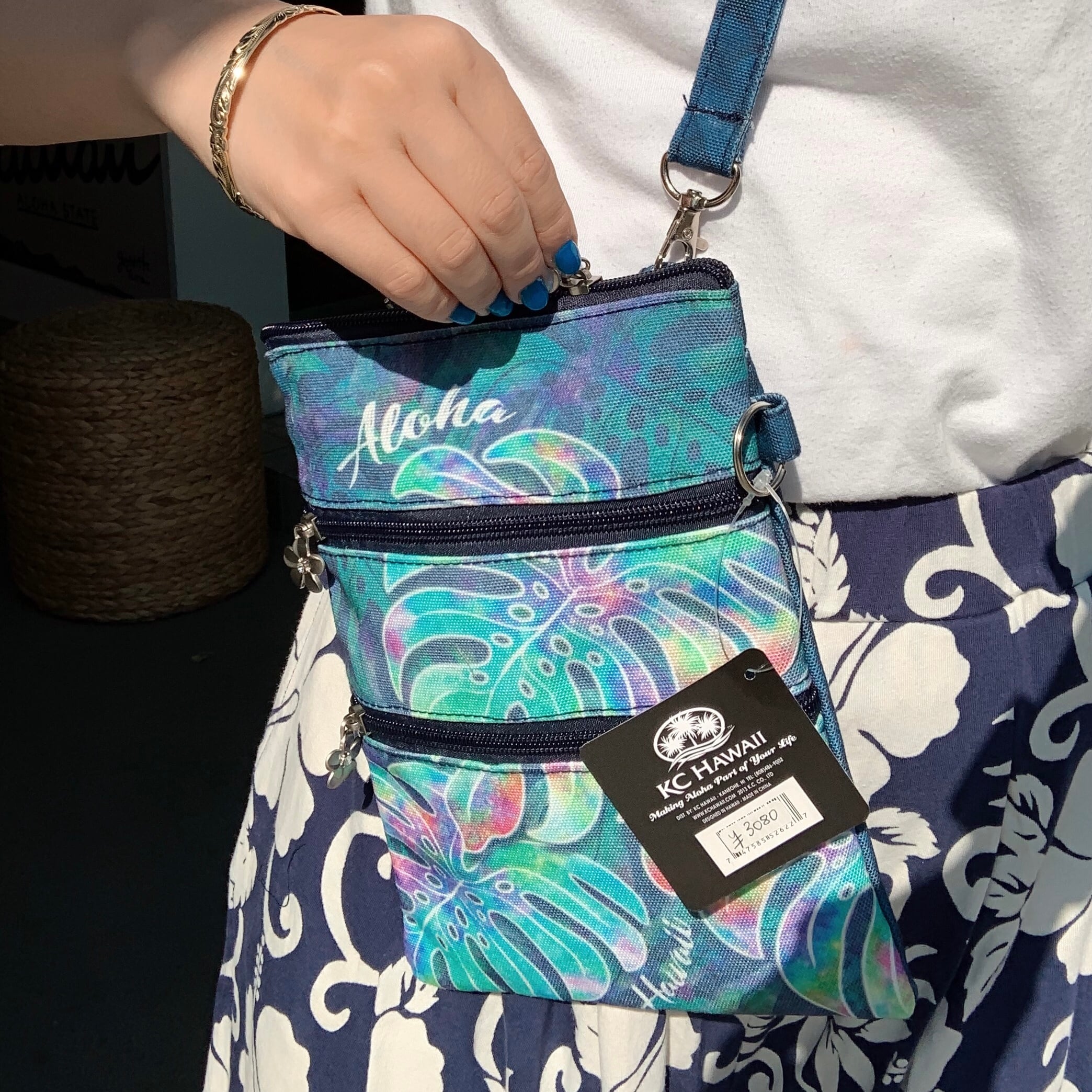 【入手困難☆LeSportsac】2way ハワイ柄　ショルダーバッグ