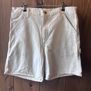 00s Carhartt ショーツ カーゴパンツ ワークパンツ ホワイト ペイント W86cm ペンキ ヴィンテージ ディッキーズ アメカジ 90s Carhartt