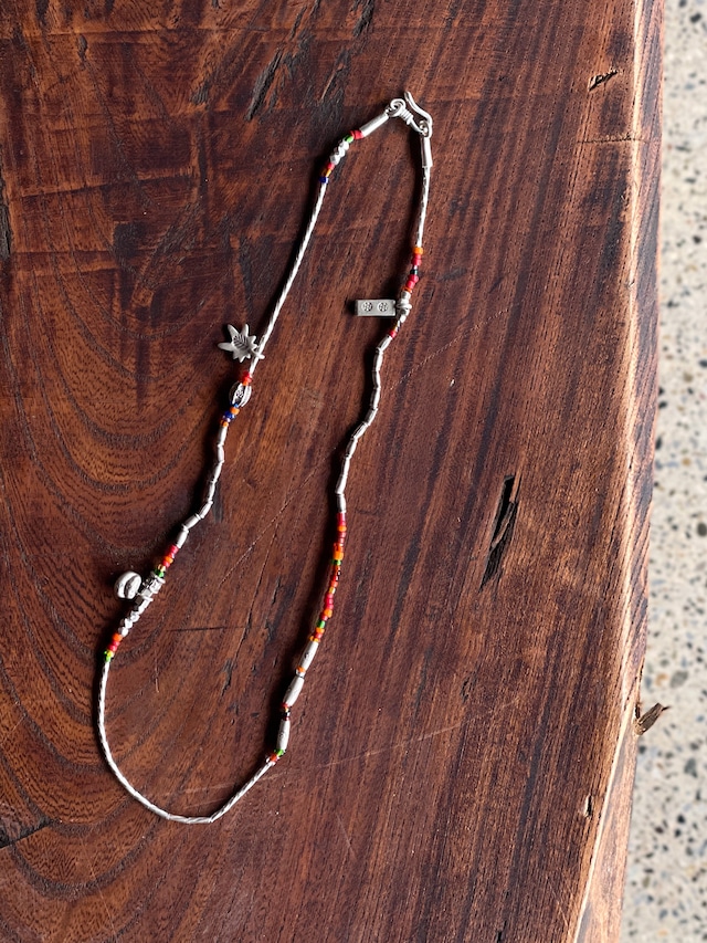 Thai／Silver×Beads necklace