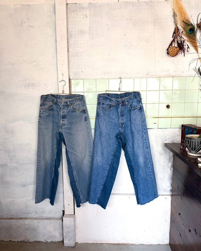 【REDAD UNISEX】DENIM WIDE PANTS-