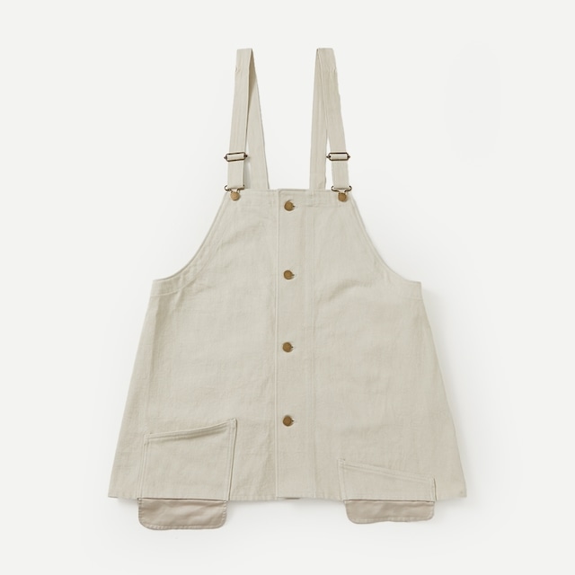 Cut overall/White