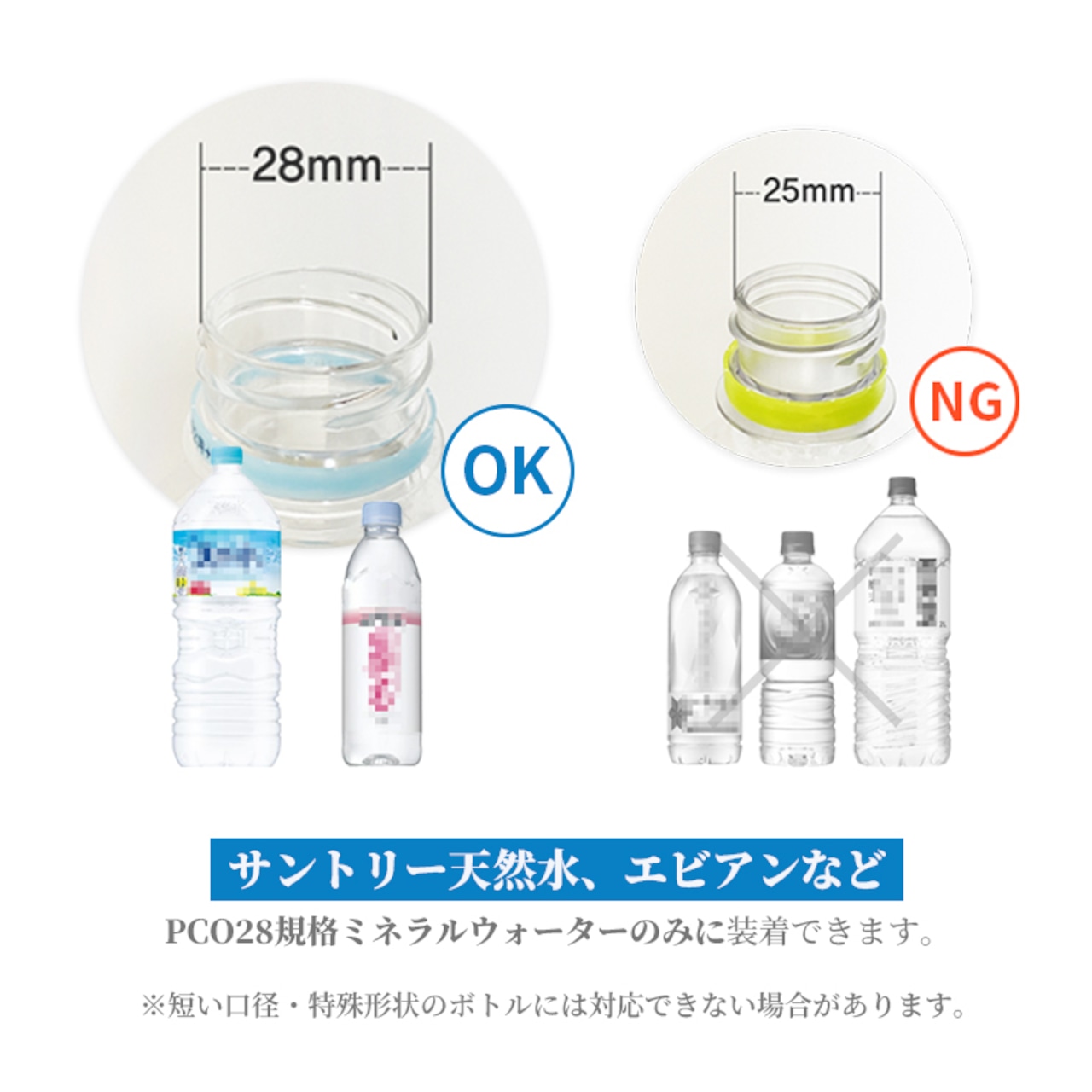 【REAL WATER】ペットボトル用マイクロプラスチックフィルター 5本