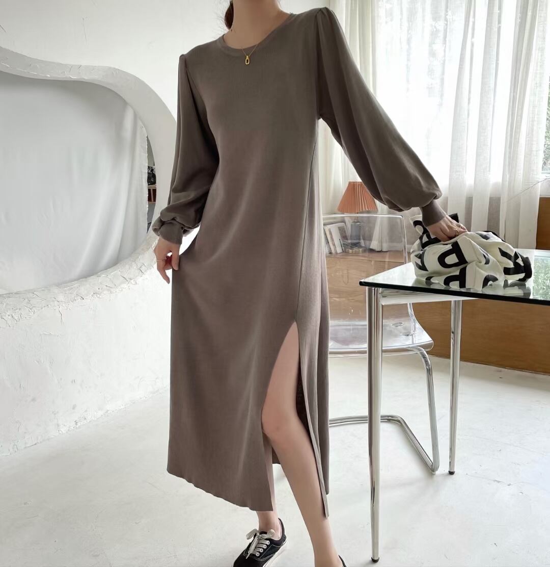 スリットワンピース　AJ1050-2210