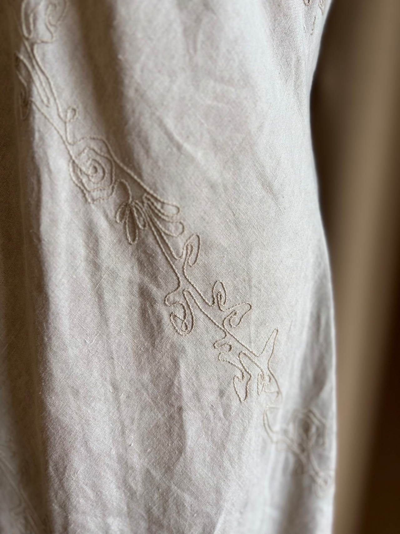 Eddie Bauer linen maxi dress-5148-8
