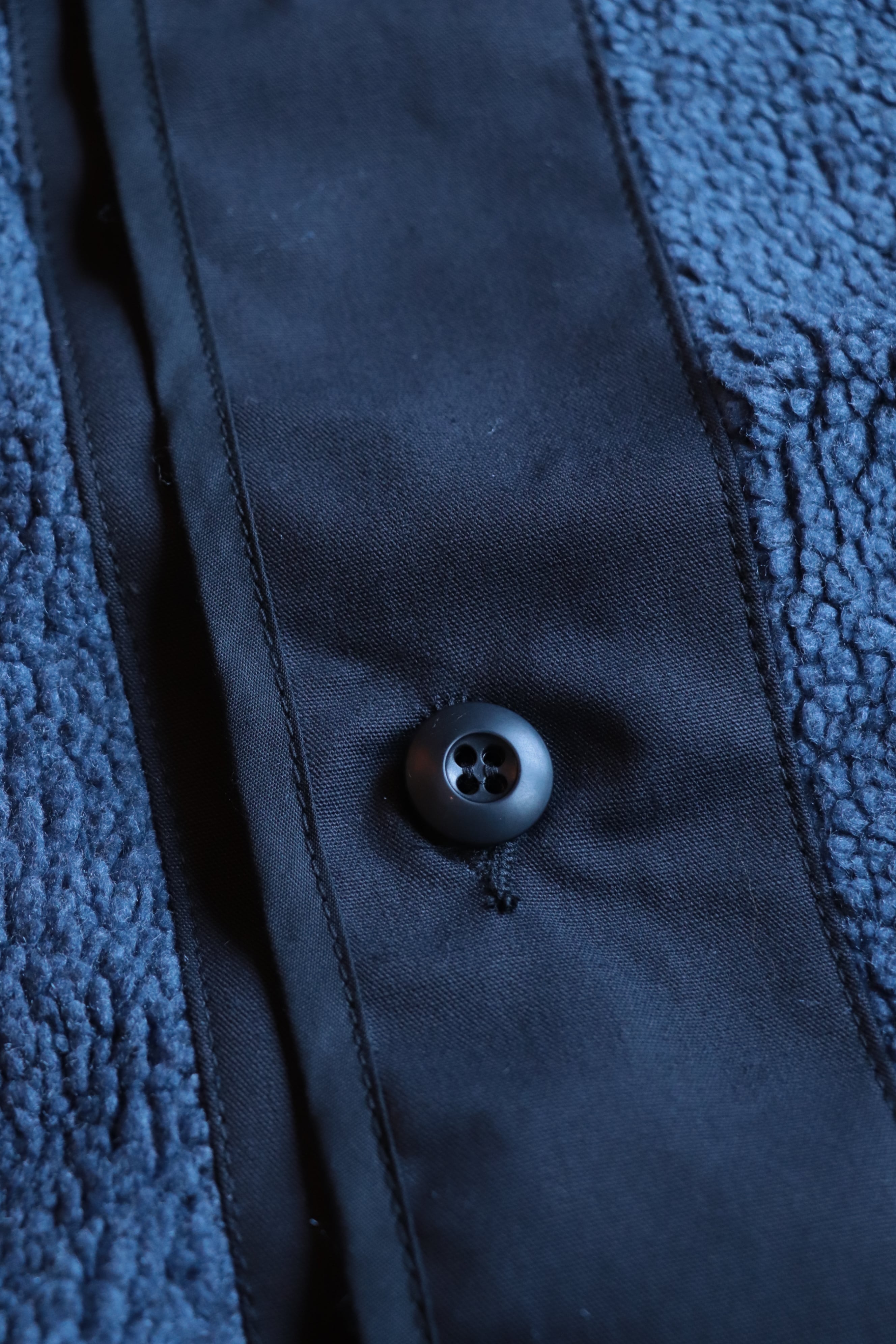 ANACHRONORM/アナクロノーム BOA NO-COLLAR JACKET Ⅱ NAVY AN208 | MAMBO