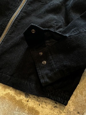 Power to the people / Corduroy zip up blouson-Tiger- / BLACK / コーデュロイ/ジャケット/スウィングトップ