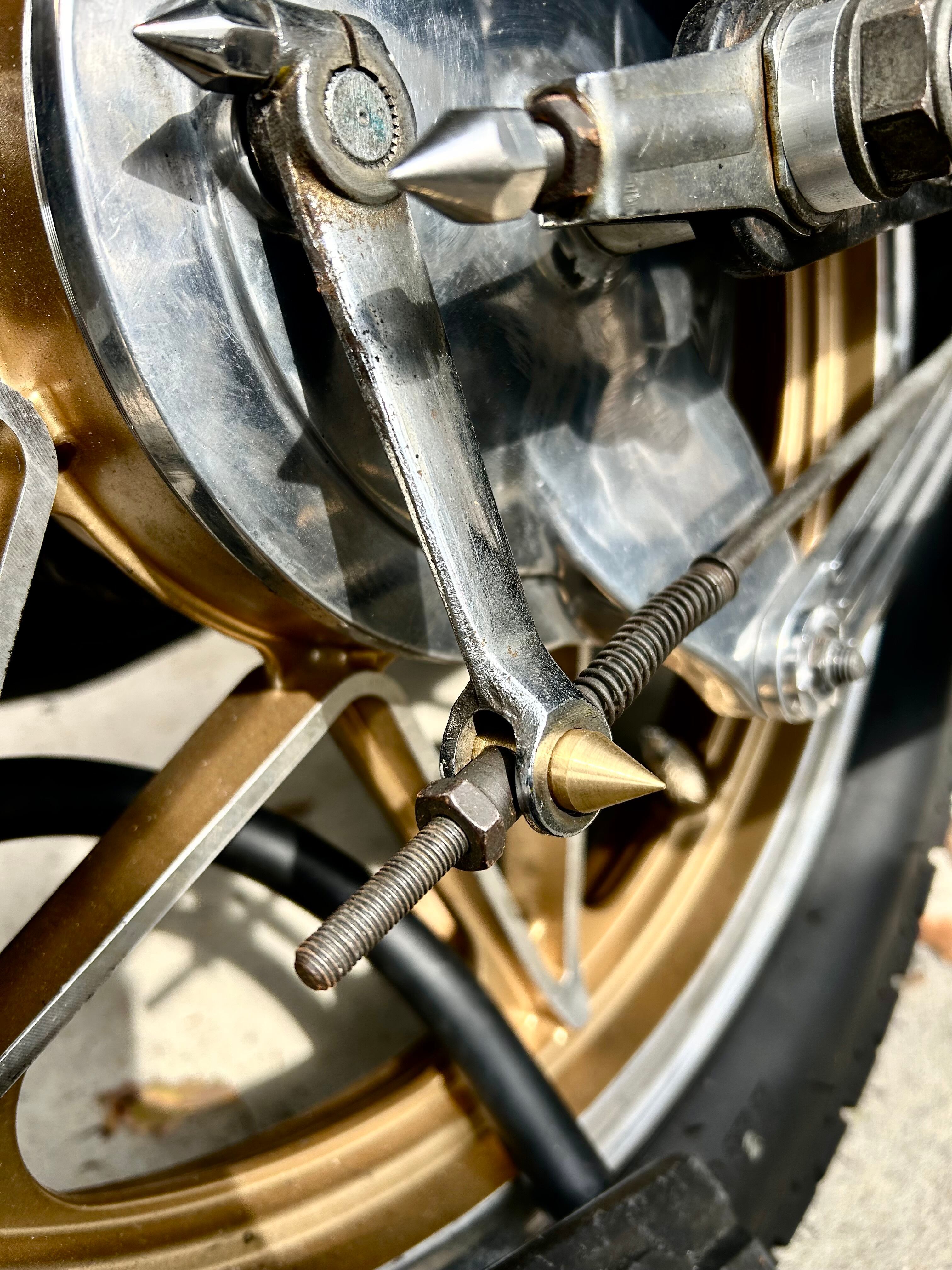 CB750FOUR マフラープロテクター風 アルミトルクロッド | パーツ